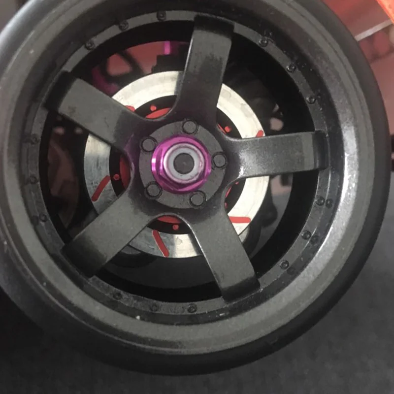 4 шт. алюминиевый сплав Тормозной диск обод колеса коробка металлический