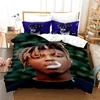 Juice Wrld 3D Bedding Set Print Duvet Cover Set with Pillowcases Home Textile Single Double Twin Full Queen King Size Bedclothes 2
