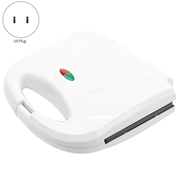 

750W Home Automatic Double Heating Toaster Breakfast Sandwich Toaster Toastie Maker US Plug
