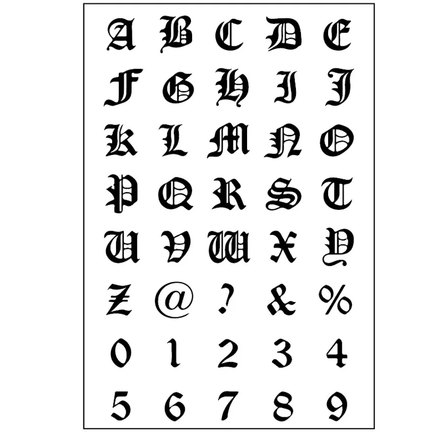 英文字母