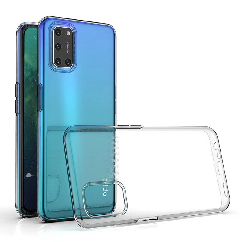 Ultrathin Clear Soft TPU Shockproof Mobile Phone Back Cover