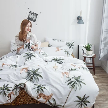 

Cotton Denim Quilt Quilt Cover Three-Piece Suit Summer Bedding Dormitory Bed Single