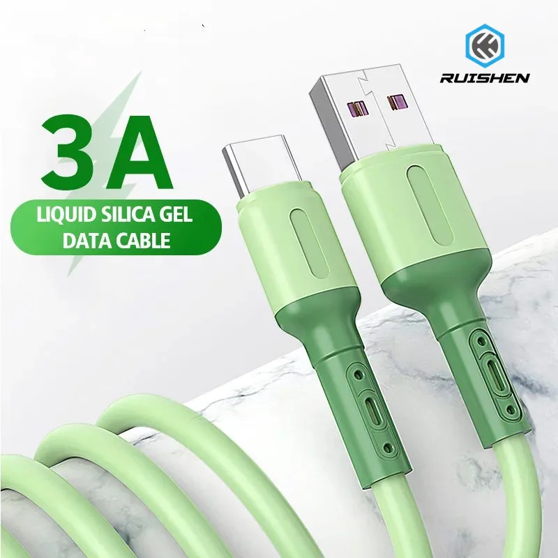 3A USB Type C кабель для быстрой зарядки S10 S9 Type-C передачи данных Redmi note 8 pro USB-C |