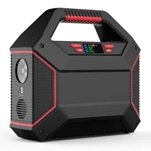 220V 110V Солнечные генераторы литий Батарея пакет Перезаряжаемые Ac Портативный Мощность станции аварийного Мощность банка