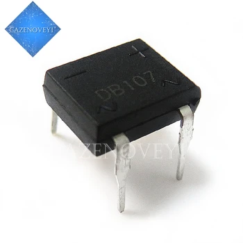 

20pcs/lot DB107S DB107 DIP-4 Bridge Rectifiers 1A 1000V new original In Stock