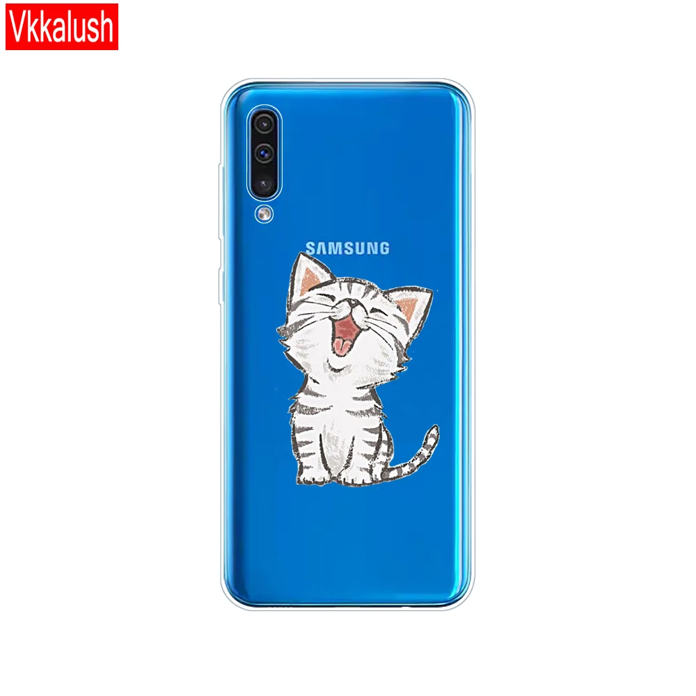 80363 Для samsung Galaxy A30S силиконовый прозрачный Футляр задняя крышка чехол для телефона samsung A30 A307 A307F SM-A307F 6," защитный - Цвет: 80363