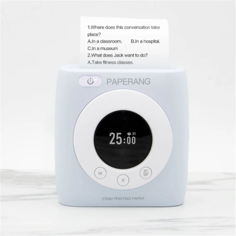  Xiaomi Paperang P2S Smart Laber Printer Portable Pocket Printer 300dpi Bluetooth 4.0 Support APP Co