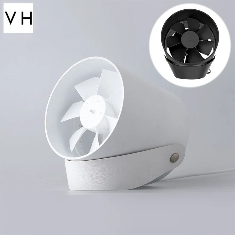 VH USB Настольный вентилятор портативный мини Ультра тихий умный сенсорный летний