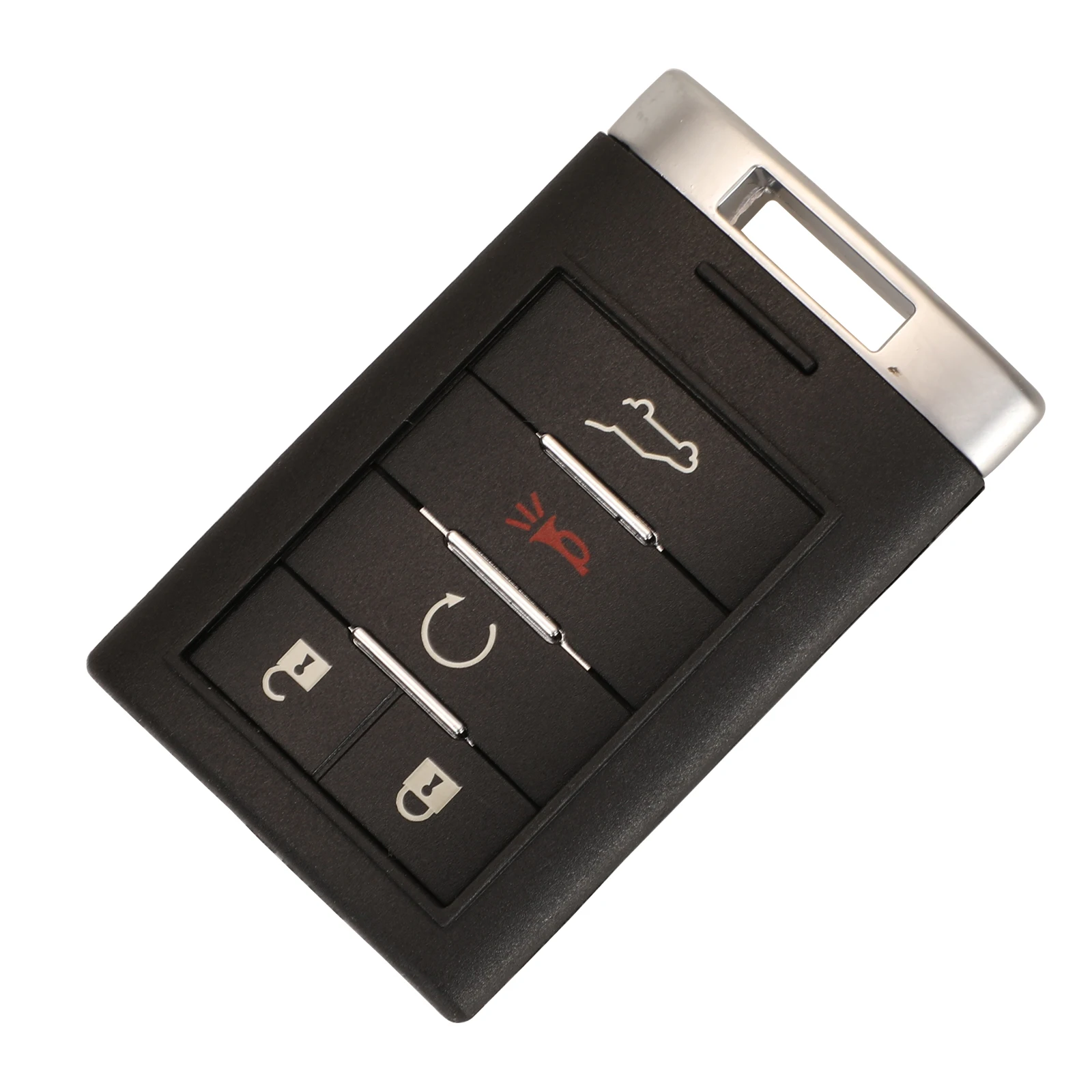 Jingyuqin 10pcs 5 Buttons Remote Car Key Shell For Cadillac Srx 