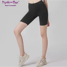Женские шорты для йоги дышащие спортивные леггинсы обтягивающие шорты Леггинсы эластичные спортзал фитнес бег короткие брюки Femme низ с высокой талией
