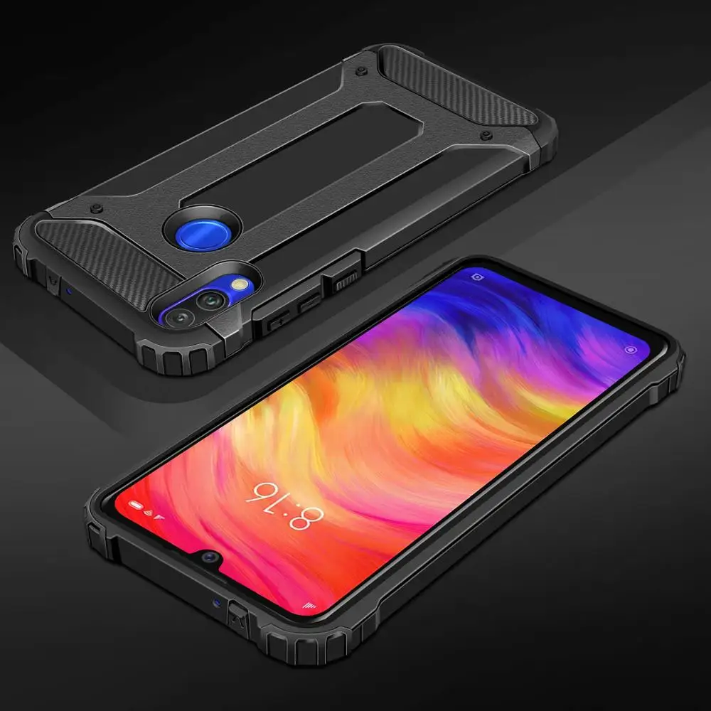 3-в-1 стекло для redmi-note-8pro бронированный чехол xiaomi redmi note8 чехол на ксиоми редми нот 8 про чехол из мягкого силикона анти-противоударный бампер чехол redmi note 8 pro xiomi чехол сяоми редми ноут 8 про