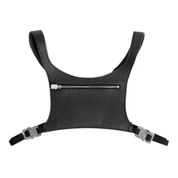 

XX New Men Women Functional Tactical ALYX Chest Bag Fashion High Quality Skateboard Genuine Leather ALYX Waist Bags Backpacks