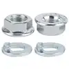 2 Pairs Steel Alloy Electric Scooter Front Motor Wheel Nuts For Xiaomi M365 PRO Nuts Replacement ► Photo 2/6