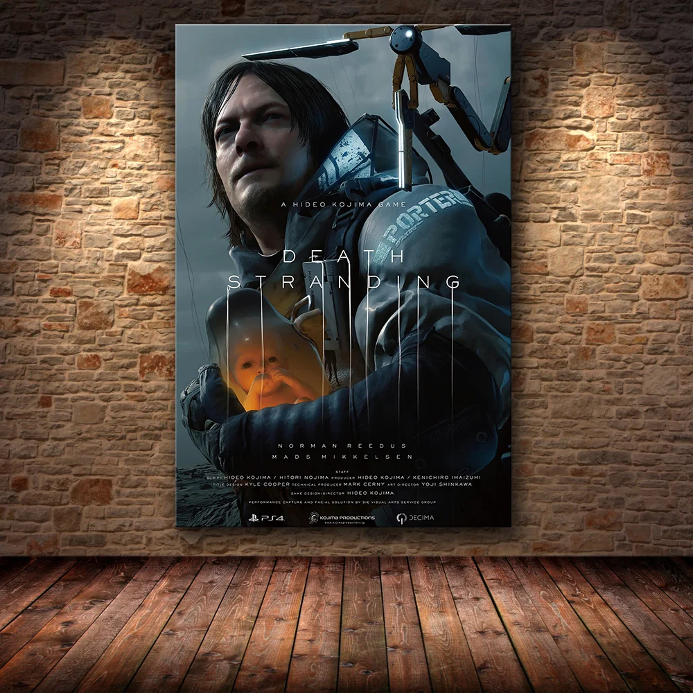 Постер без рамки украшение картина смерти растягивающийся на холсте HD