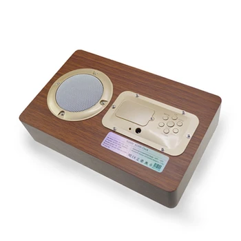 

UK Plug Bluetooth Quran Speaker APP Remote Control Azan Clock Support BT FM R9JC