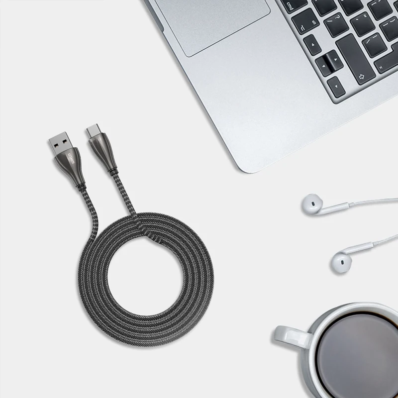 Xiaomi Youpin type-C красочный дыхательный свет кабель для передачи данных с оплеткой для Android type C кабель для зарядки samsung huawei Xiaomi