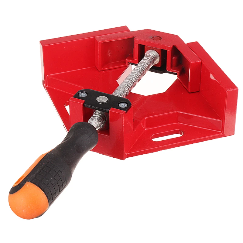 

90 Degree Corner Right Angle Clamp Vice Grip Woodworking Quick Fixture Aluminum Alloy Tool Clamps Single Handle