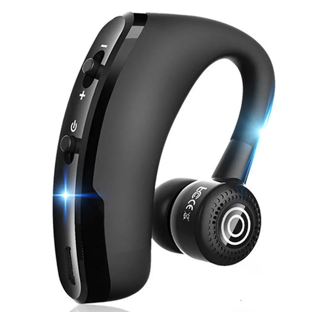 

Wireless Bluetooth Headset Waterproof Business Handsfree Earbuds with MIC Voice Control Noise Canceling Headphones for Android