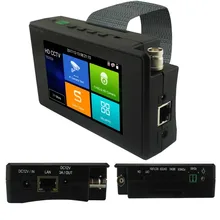 4 дюйма ЖК-дисплей Дисплей наручные камера видеонаблюдения HD тестер H.265 4K IP 8MP TVI 4MP CVI 5MP аналоговая AHD 5-в-1 тестер систем Скрытого видеонаблюдения с дисплеем с WI-FI