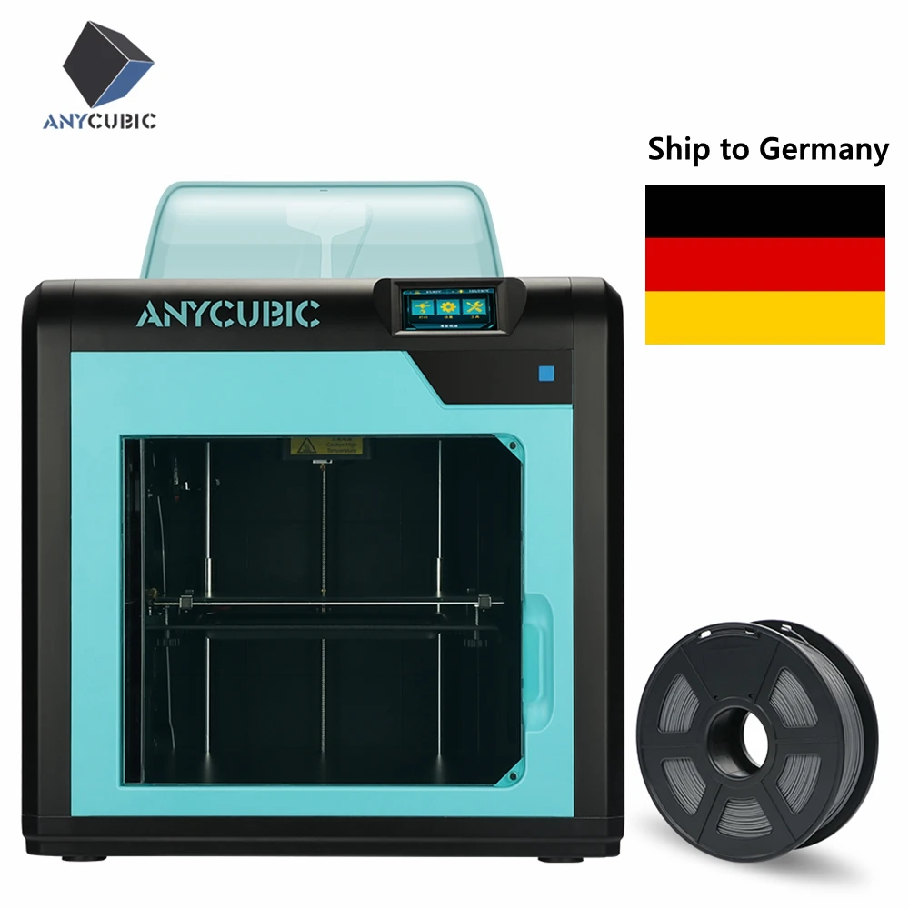 ANYCUBIC 4Max Pro 3d Kit Принтер с PLA замкнутое пространство для печати 3д принтер Большой
