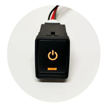 

LED Fog Light Radar wire Parking sensor Camera Recorder Monitor Fan Tailgate Trunk Switch Button For Nissan X-TRAIL 2014-2020