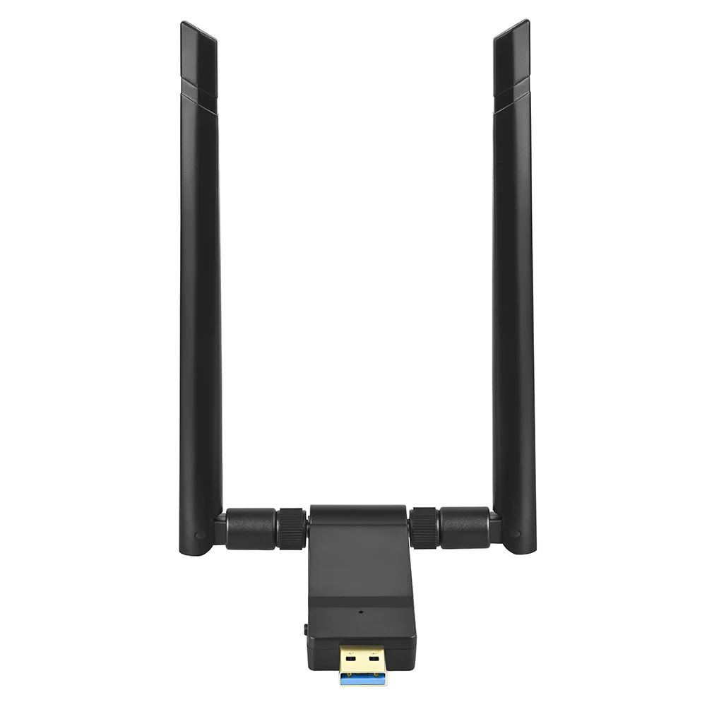 2,4G 5G Wifi Dongle антенна сетевые карты 1200Mpbs двухдиапазонный компьютерный передатчик адаптер Беспроводной Приемник USB3.0 высокая скорость