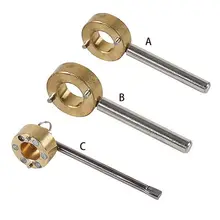 Латунный магнитный замок запорные штуцеры круглый ключ счетчик воды передний клапан кран-букса ключ