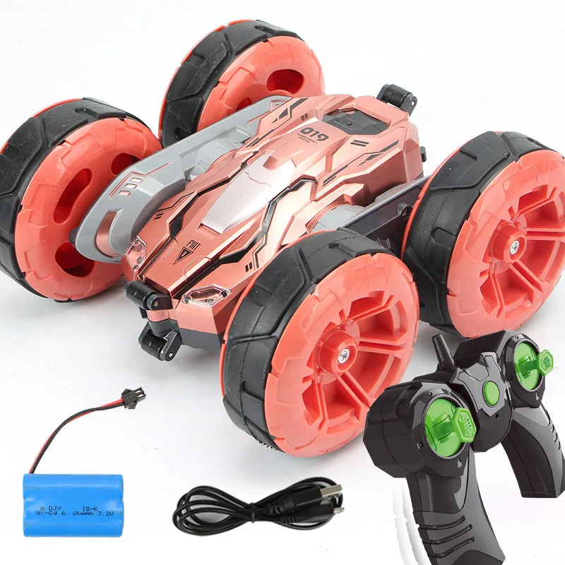 19 см 1/16 RC 2,4G 4WD металлический дистанционный внедорожный качающийся сосуд управления автомобиль односторонний трюк скалолазание деформация автомобиль движущийся ребенок игрушка