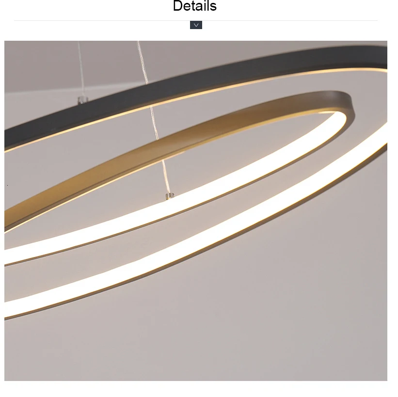 Современная светодиодная Люстра для столовой, кухни, бара 90-260 в подвесной светильник, люстра