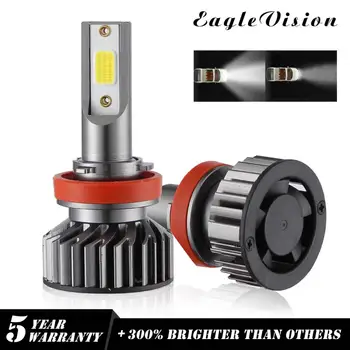 

1 Pair COB H1 H4 H7 H8 9005 9006 LED Headlight Bulb Kit 110W 26000LM High Beam 6000K White High Power Bulb Dropship