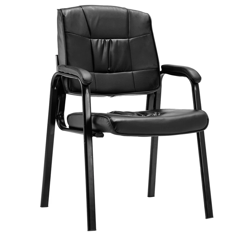 

Set of 2 PU Conference Reception Office Guest Armchair HW56259