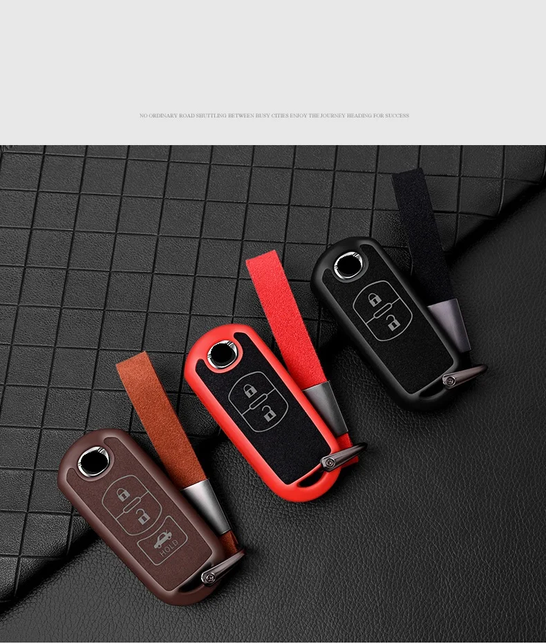 Пластиковый+ кожаный чехол для ключей для Mazda 2 3 6 Atenza Axela CX-5 CX5 CX 5 CX-7 CX-9 Smart Key