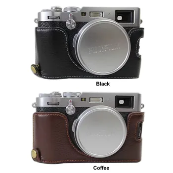

Genuine Real Leather Camera Half Case Grip for FUJIFILM Fuji X100F