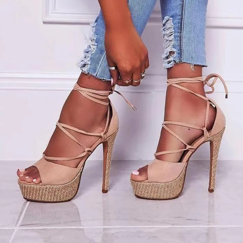 platform heel sandals online