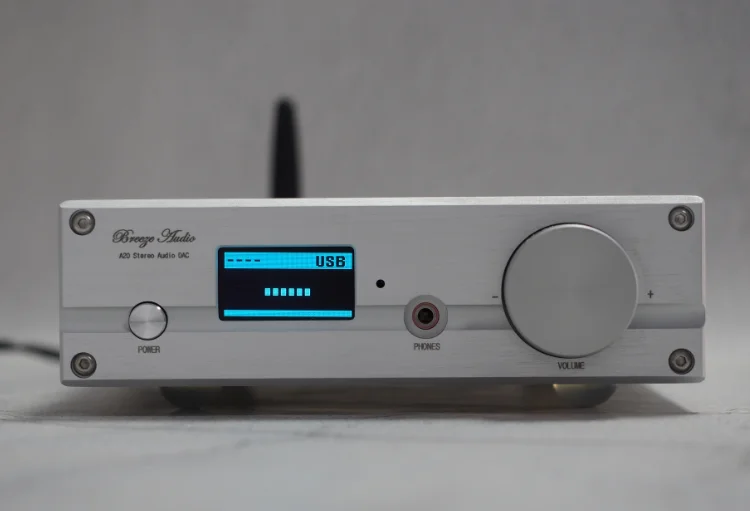 US $128.00 Finished Hiend Remote ES9038Q2M USB XMOS DAC Audio Decoder DSD512 Bluetooth 50 With Headphone