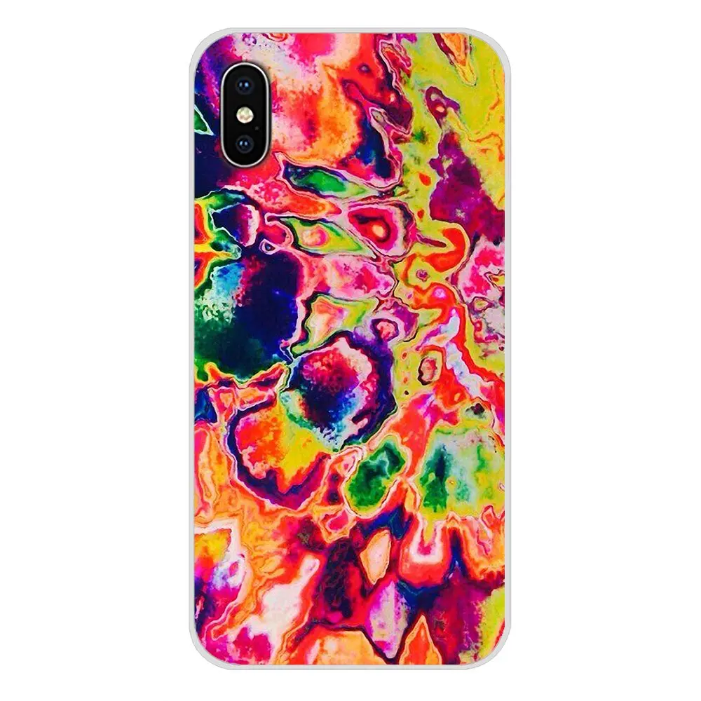 Для Apple IPhone X XR XS 11Pro MAX 4S 5s 5C SE 6S 7 8 Plus ipod touch 5 6 Чехлы для мобильных телефонов психоделический, с индийской спиралью знак мира инопланетянин - Цвет: images 10