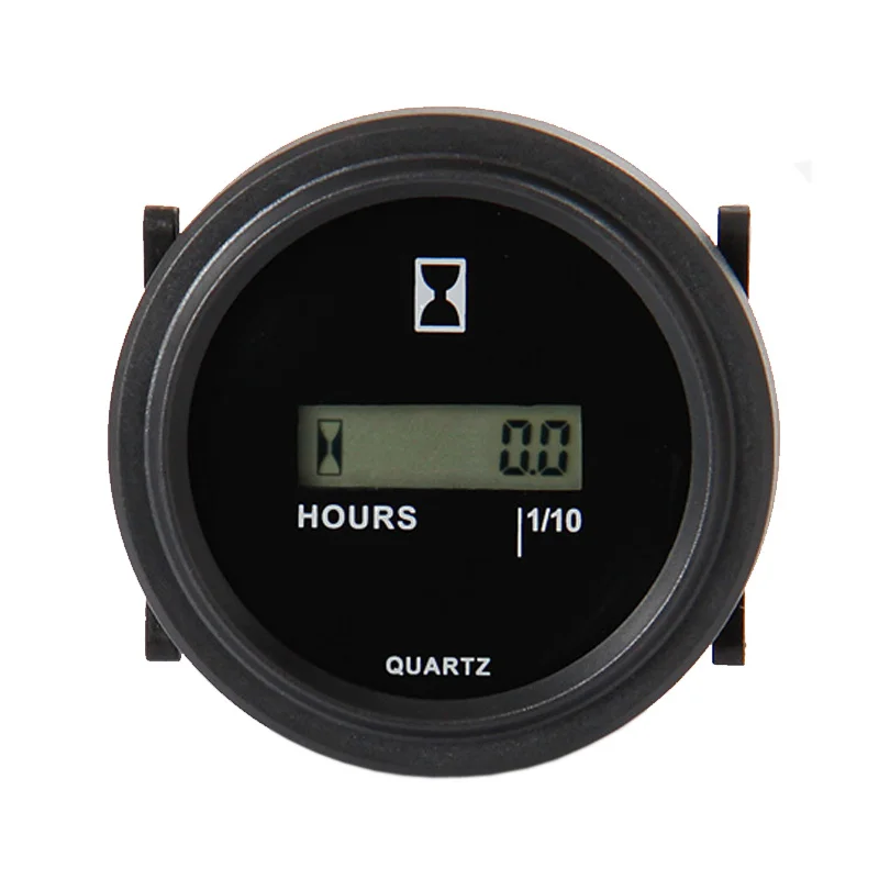 Resettable Design Large Hour Meter For Outboard Generator Forklift Record Engine Snowmobile Truck Boat Diesel DC 4.5-90V | Автомобили и
