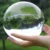 ZK30 Dropshipping Clear Lens Globe Crystal Glass Ball Stand for Sphere Photography Decoration Home Decorative Balls