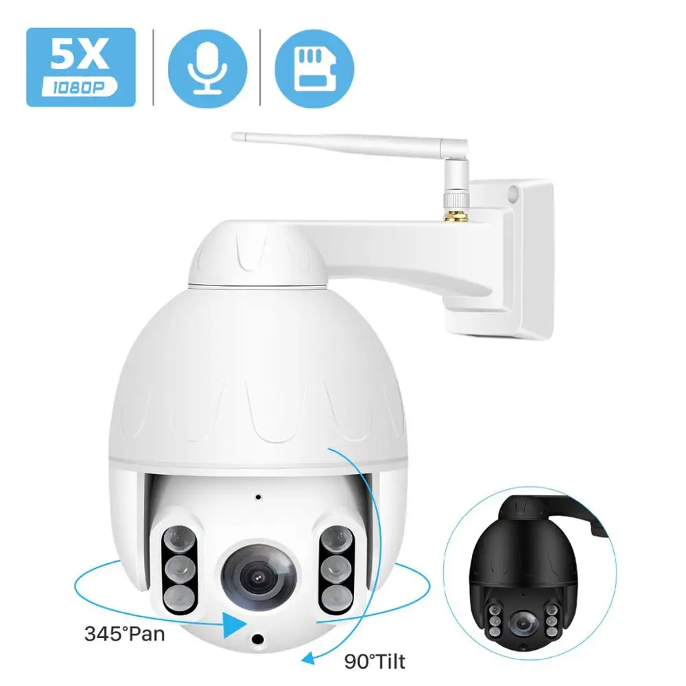 IP камера BESDER уличная водонепроницаемая 50 м PTZ IP66|Камеры видеонаблюдения| |