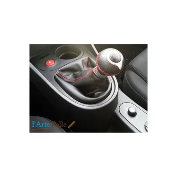 

Headphone shift lever Seat Leon 2 ° series genuine leather black