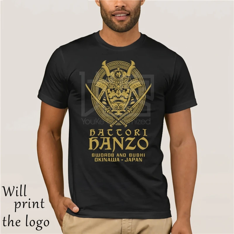 Hattori Hanzo 2018 Men Cool Samurai T-Shirt Spade E Sushi di Disegno Del Fumetto Punk T Shirt di Okinawa Giappone Chic Magliett