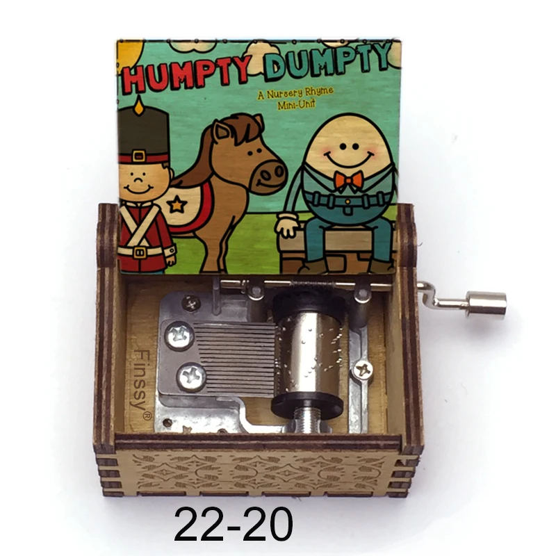 Деревянная музыкальная шкатулка подарок для детей на праздник и день рождения