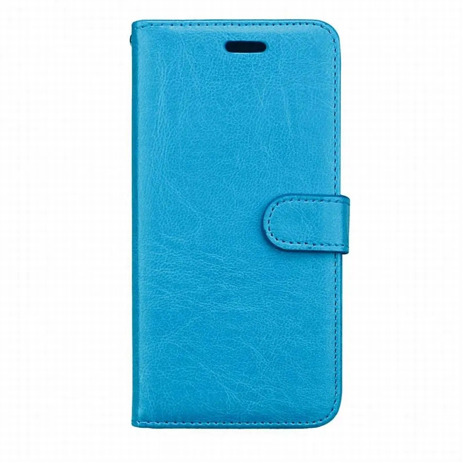 Blue Простой кошелек, деловой чехол для sony L3 XZ4 Compact XZ3 XA3 Ultra XA2 Plus, Модный чехол для телефона, сплошной цвет, чехол-книжка P08H - Цвет: Blue