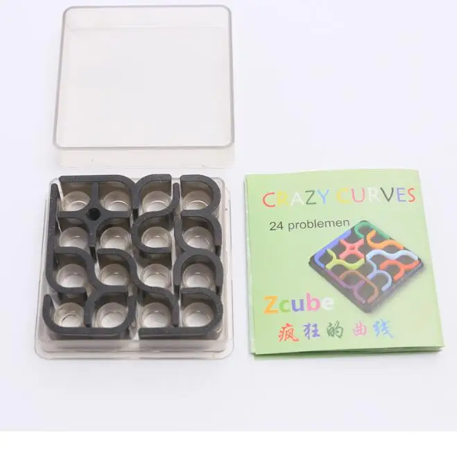 Creative 3D Intelligence Puzzle Crazy Curve Sudoku Puzzle Games Geometric Line Matrix Puzzle Toys For Children Learning Toy Gift