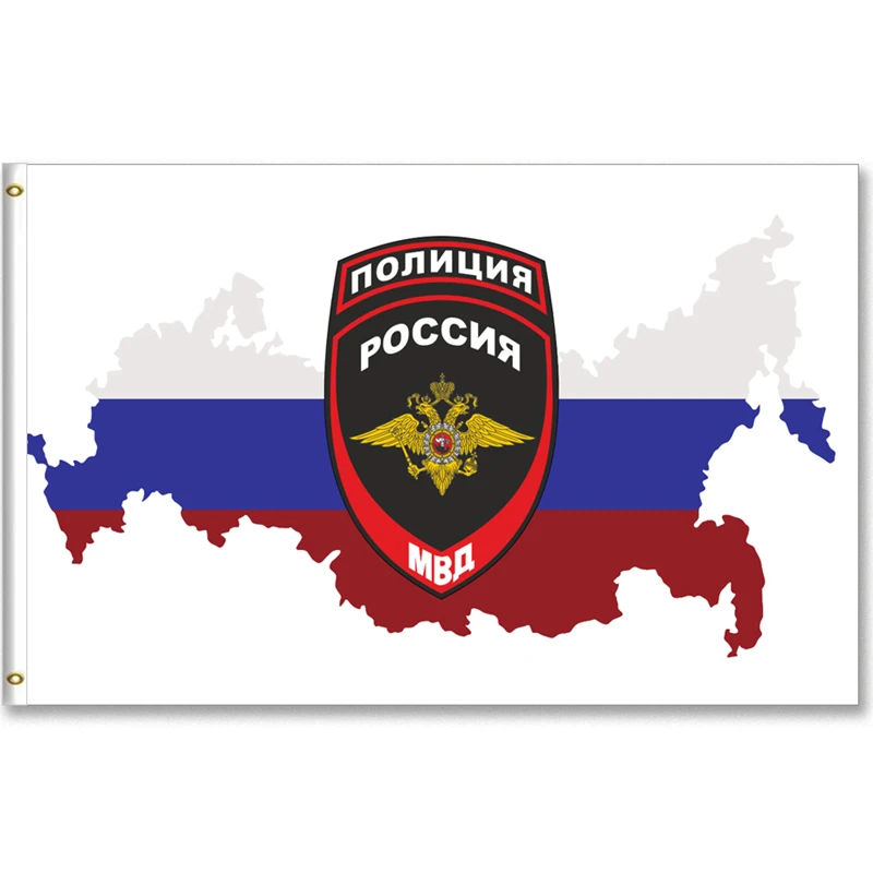 

Russia Special Forces Banner 60x90cm/90x150cm/120x180cm/150x240cm Banner 100D Polyester Brass Grommets