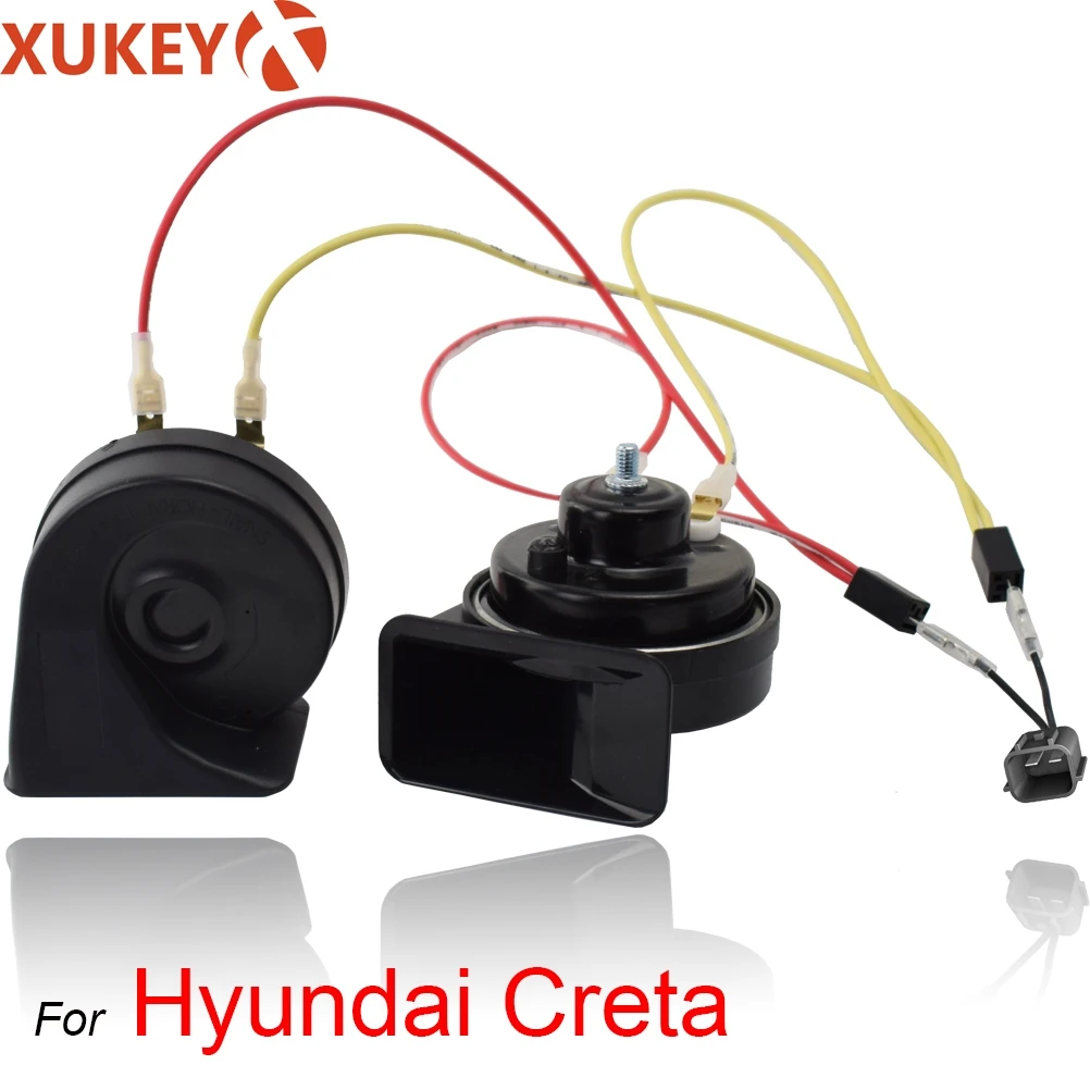 Автомобильный гудок XUKEY спиральный для Hyundai Creta 2016 2017 2018 12 В громкость дБ