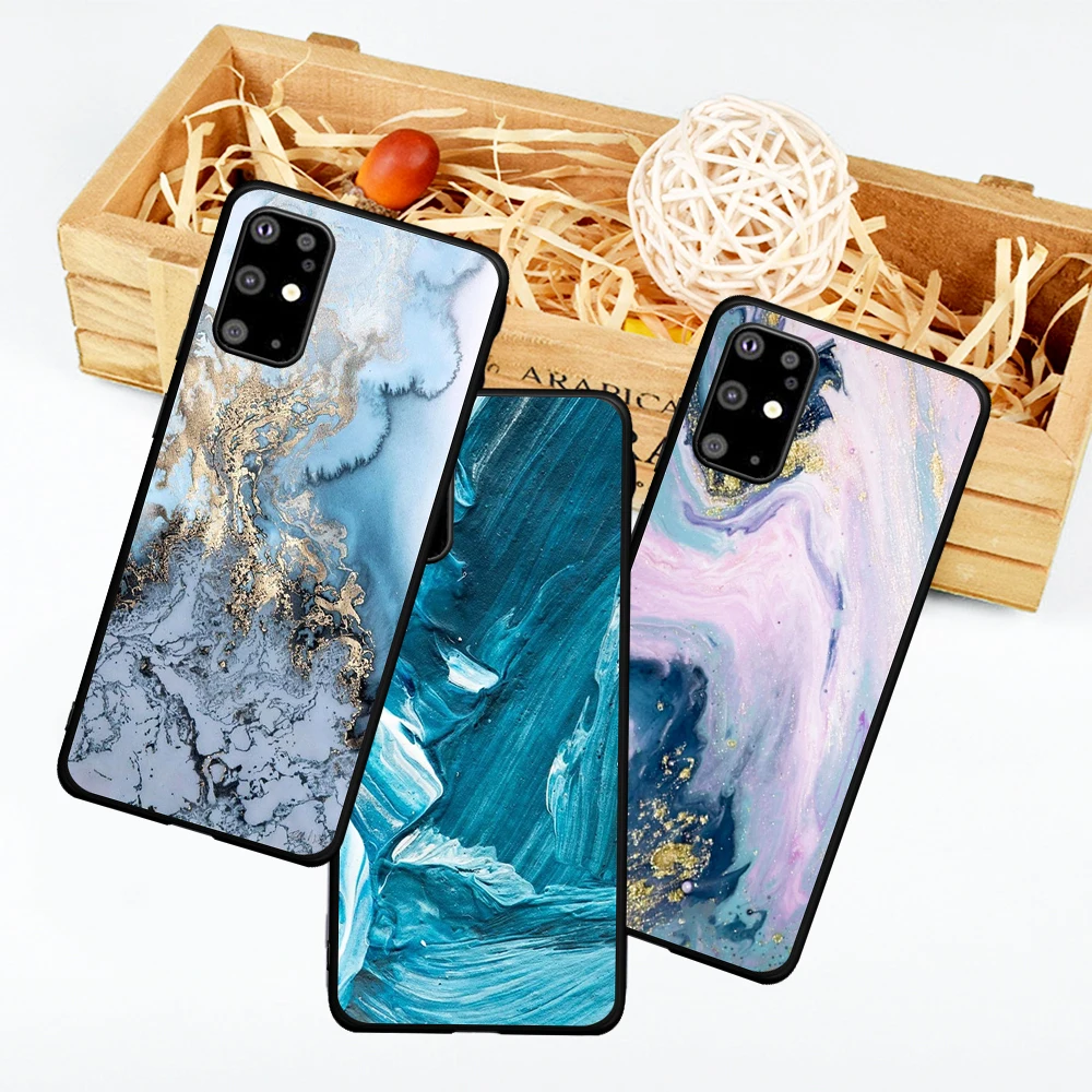 

Fashion Geometric Marble phone case cover for Samsung Galaxy S6 S7 Edge S8 S9 S10 Lite S20 Ultra Note 8 9 10 Plus M40 etui coque