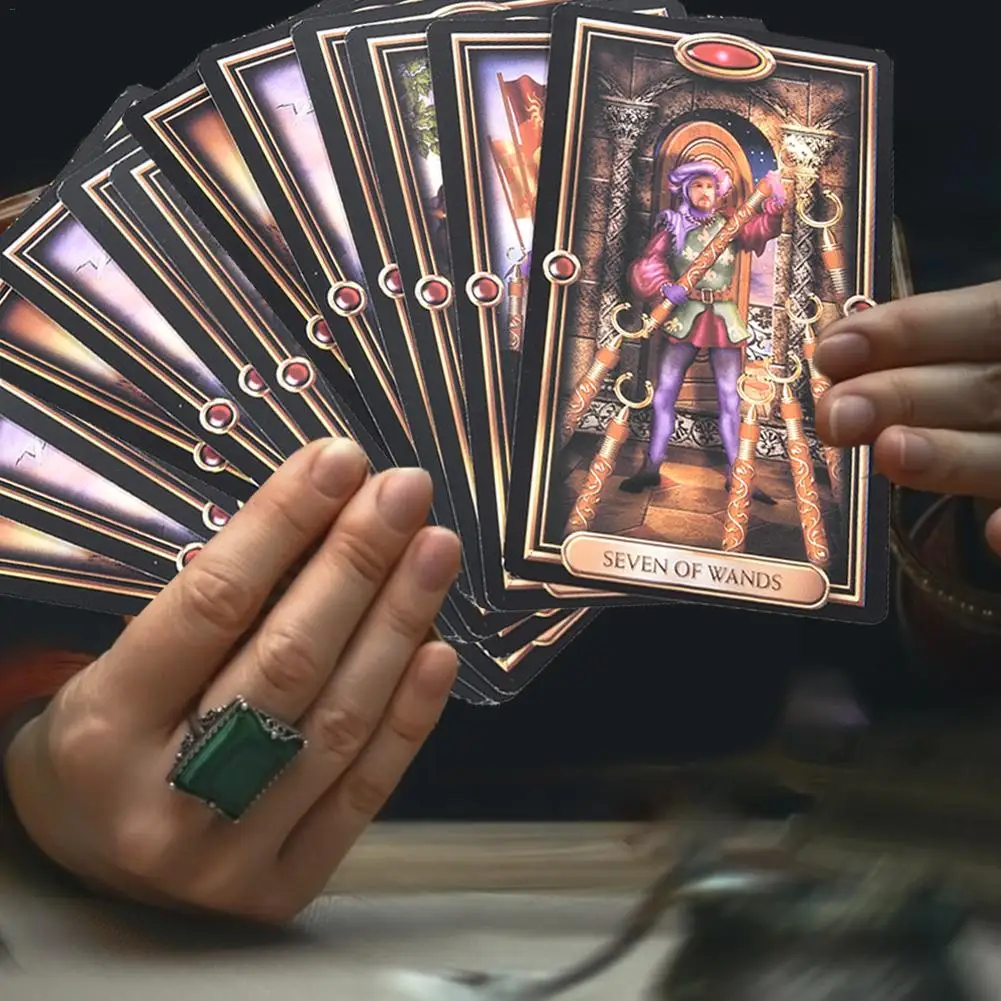 78 Pcs The Gilded Tarot Cards Deck Board Games For Family Party Playing Card Table Game Entertainment Gift