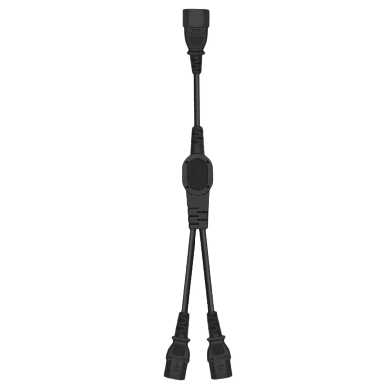 Power Extension Cord, Iec320 C14 to 2XC13 1 In 2 Extension Power Cord