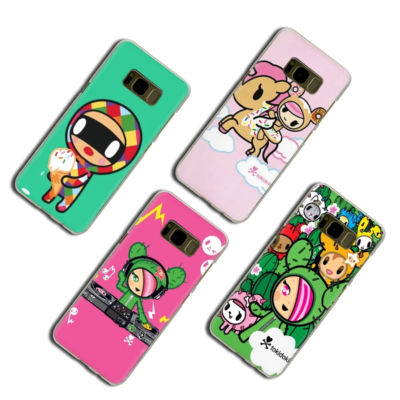 Япония Tokidoki Pattern Жесткий чехол для телефона для samsung S6 S7 край S8 S9 S10 плюс S10e Note 8, 9, 10, M10 M20 M30 M40